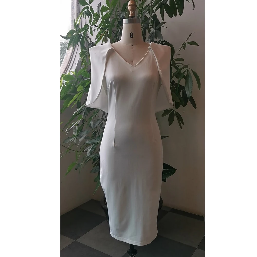 Женское платье элегантное с рукавом-накидкой вечернее Формальное vestidos женское