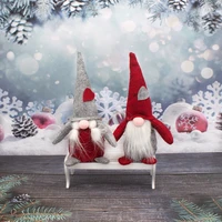 valentines day gnomes plush santa doll xmas gonk dwarf xmas tree decoration ornaments xmas navidad natal new year 2022