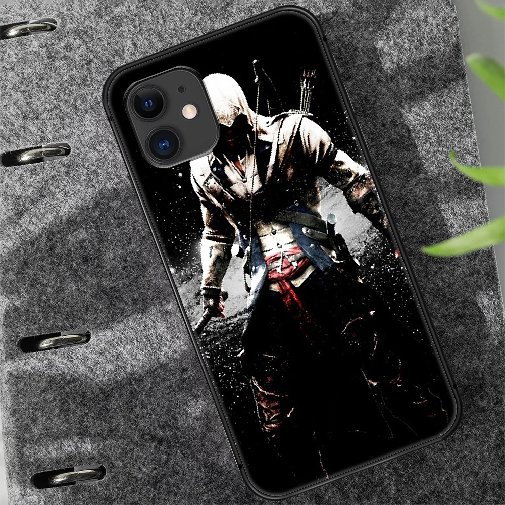 

Assassin's Creed Phone Case Cover Hull For iphone 5 5s se 2020 6 6s 7 8 12 mini plus X XS XR 11 PRO MAX black Bumper Pretty