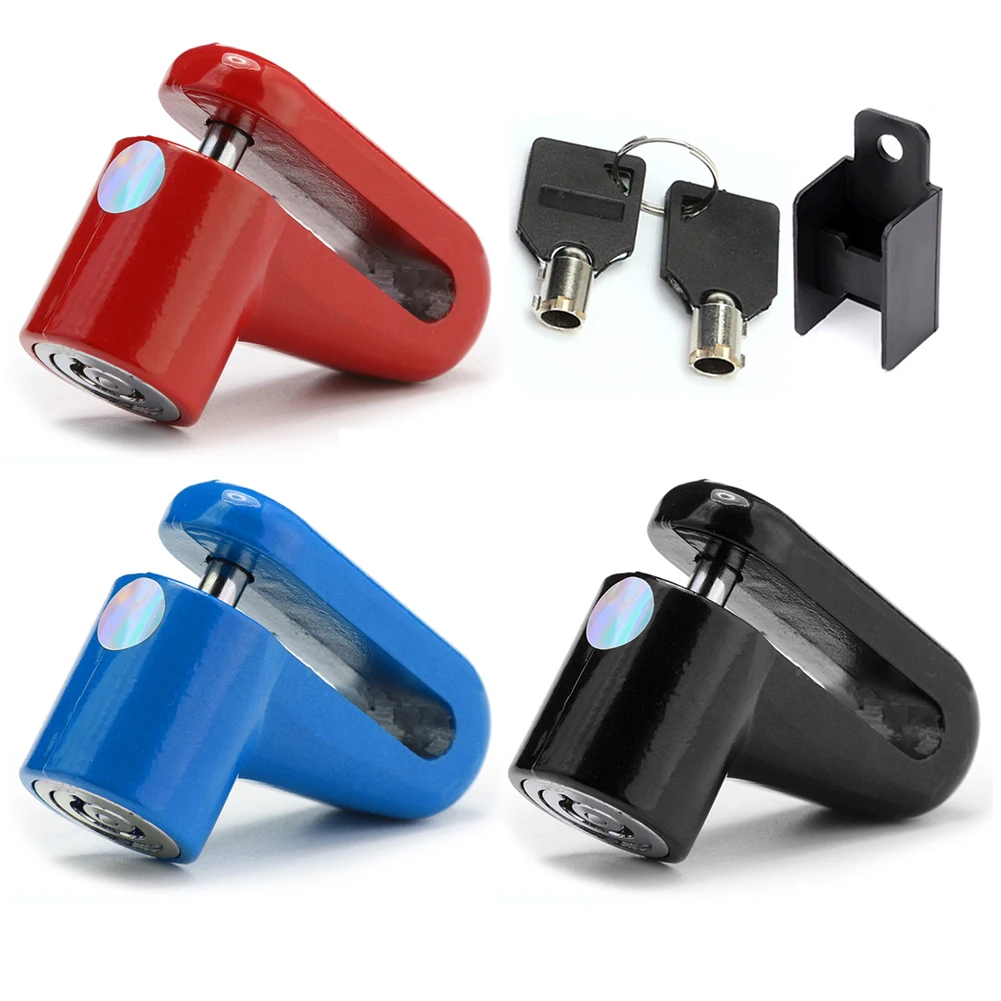 Замок дисковый с замком для электроскутера защита от кражи рамой горного