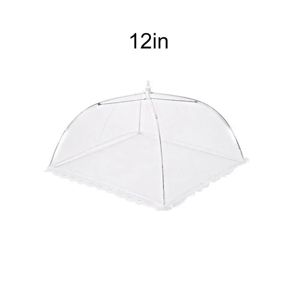 

Umbrella Style Food Covers Foldable Washable Mesh Food Covers Anti Mosquito Table Cover Vegetable Cover Kitchen Accessories