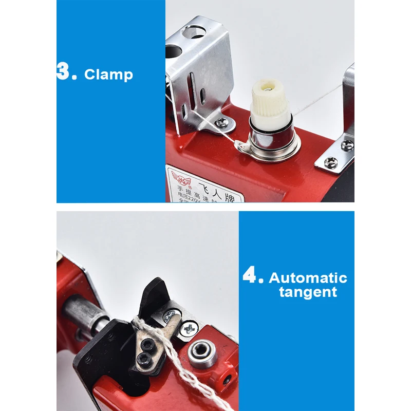 Tangent ручная портативная швейная машина пакет уплотнительный более тесная