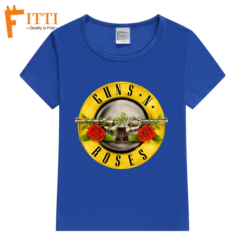 Одинаковые комплекты для семьи хлопковая Футболка с принтом пистолет и розы