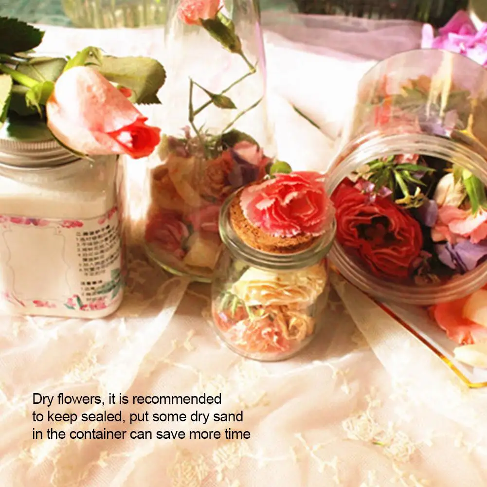 Сушильный песок для цветов домашние сушеные цветы розы DIY трехмерные вечный