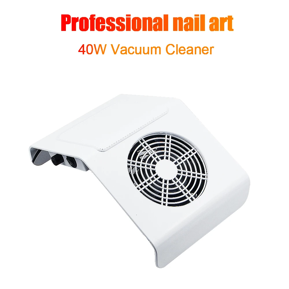 

Nail Dust Suction Collector Vacuum CleanerNail Art Manicure Salon Tools Nail Art Equipment with Powerful Fan 2 Dust Collecting B
