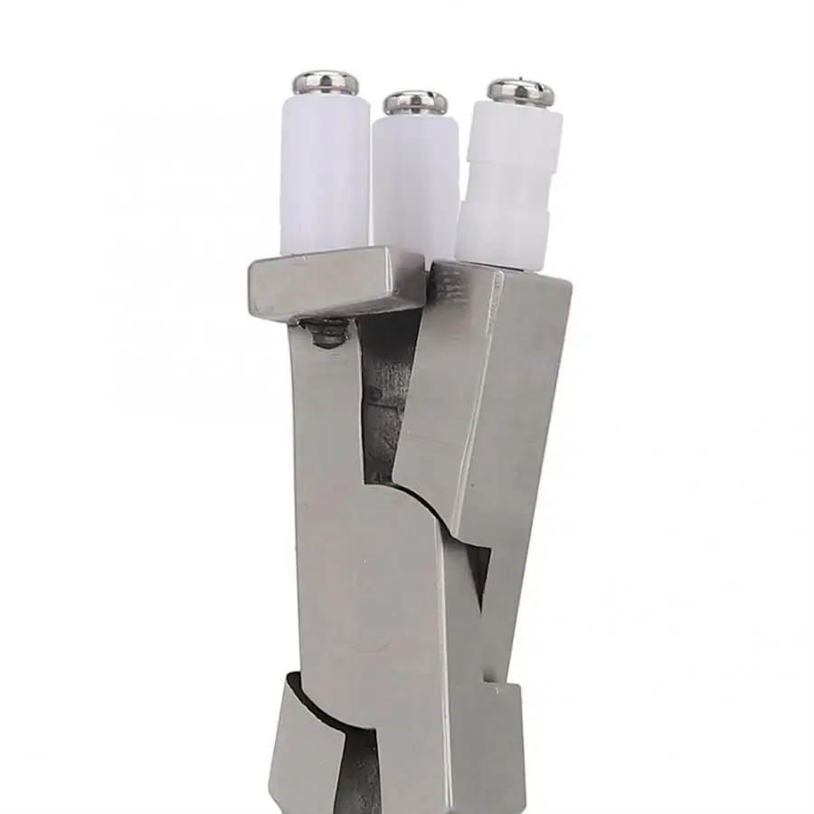 Тройные очки из нержавеющей стали плоскогубцы Регулировка кривизны линз высокая