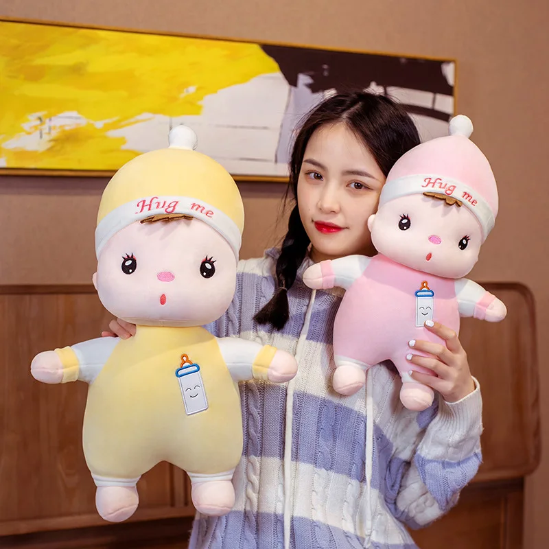 

Подушка плюшевая детская с молочной бутылкой, 40-60 см