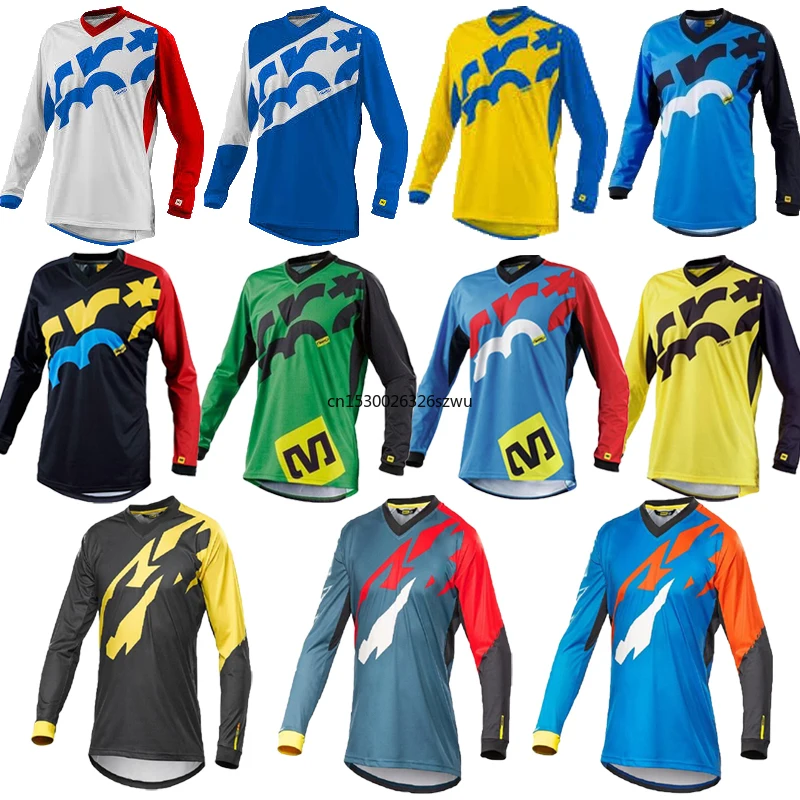 

Cycling Jersey 2021 Men's Long Sleeve Bicycle Maillot MTB Shirt Downhill Uniform Wear Mountain Bike Clothing Motocross Clothes