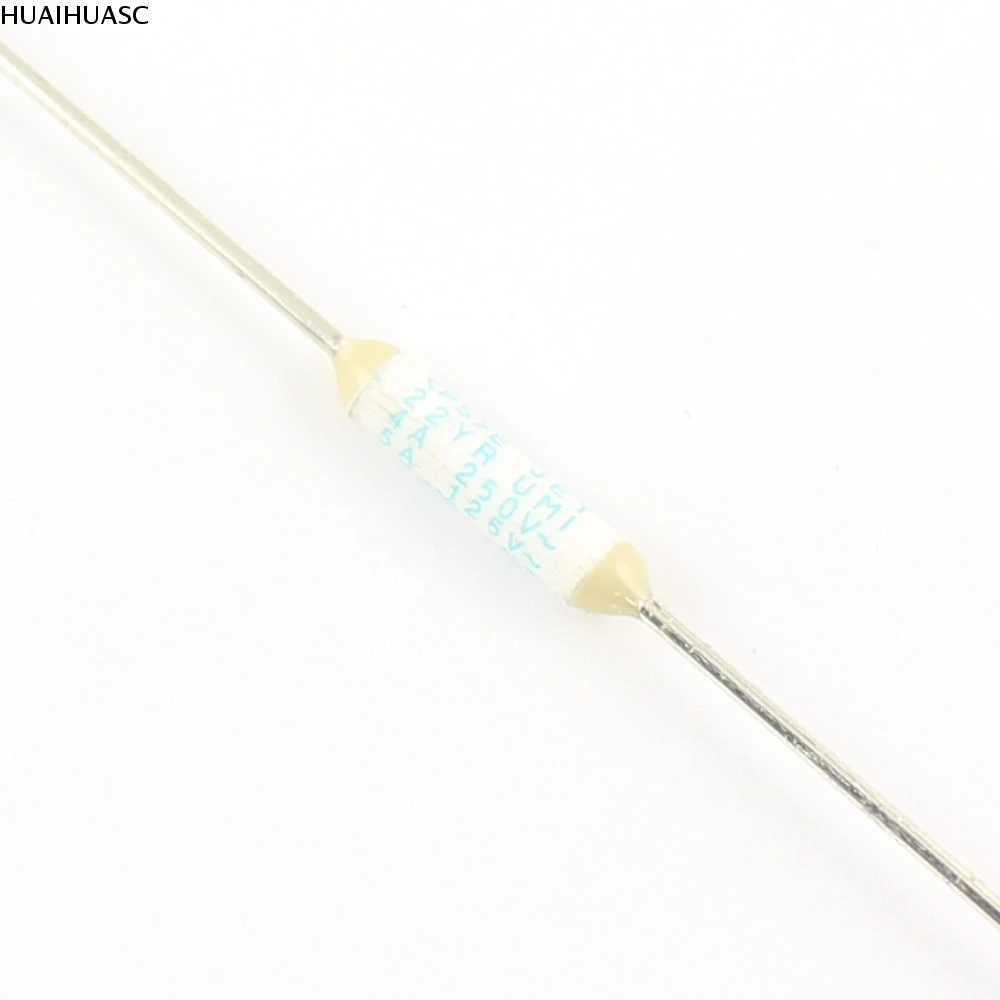 5 шт. Термопредохранитель ELCUT UMI Microtemp Axial 22YR выключение 76 градусов 4A 250V / 5A