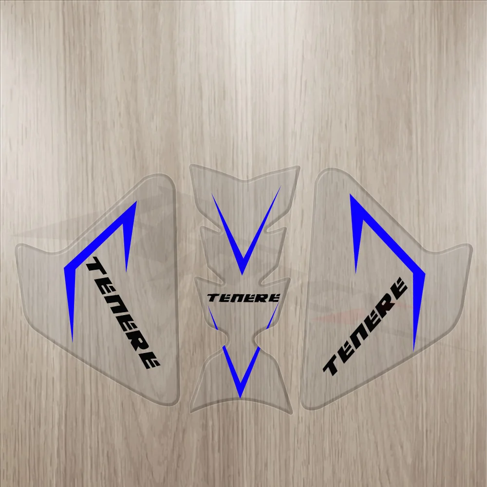 

XT 1200Z Stickers Transparent Motorcycle 3D Fuel Tank Pad Decals Knee Protective Fit for YAMAHA Super Tenere XT1200Z 2010-2019