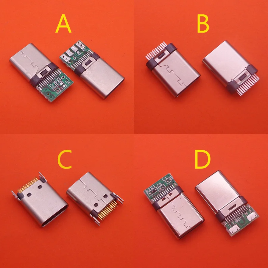 2 шт. для Android Мобильный телефон Аксессуары OTG USB 3.1 сварочный штекер 3 1 Type C разъем с