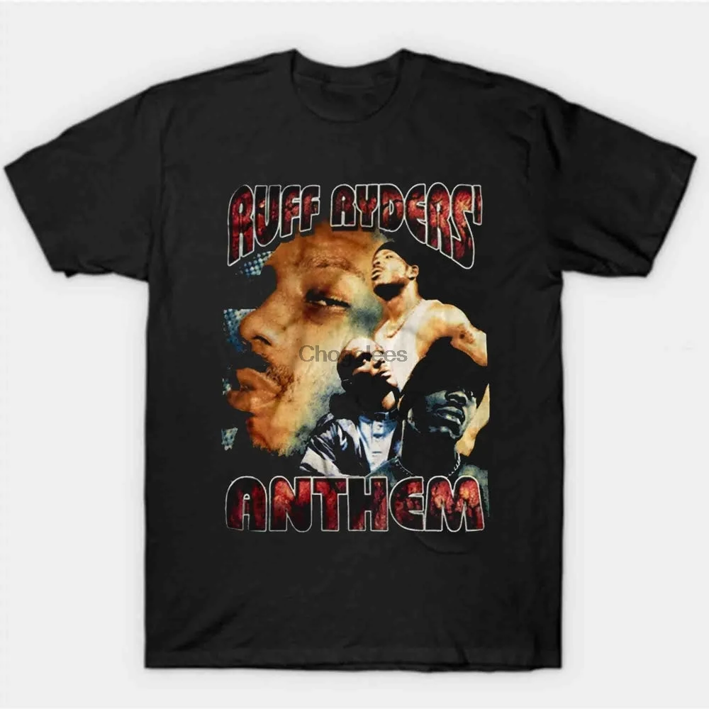 Винтажный стиль DMX Ruff Ryders anthe футболка Anthem рубашка подарок веер |