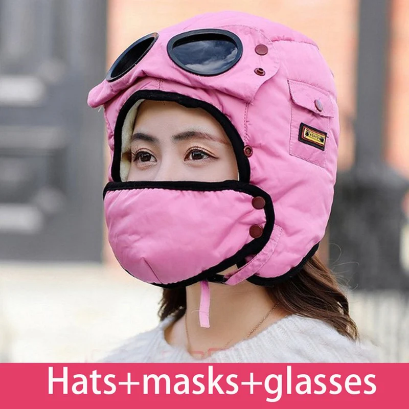 Мотоциклетная Зимняя Маска уличная анти-холодная теплая шапка утолщенная маска