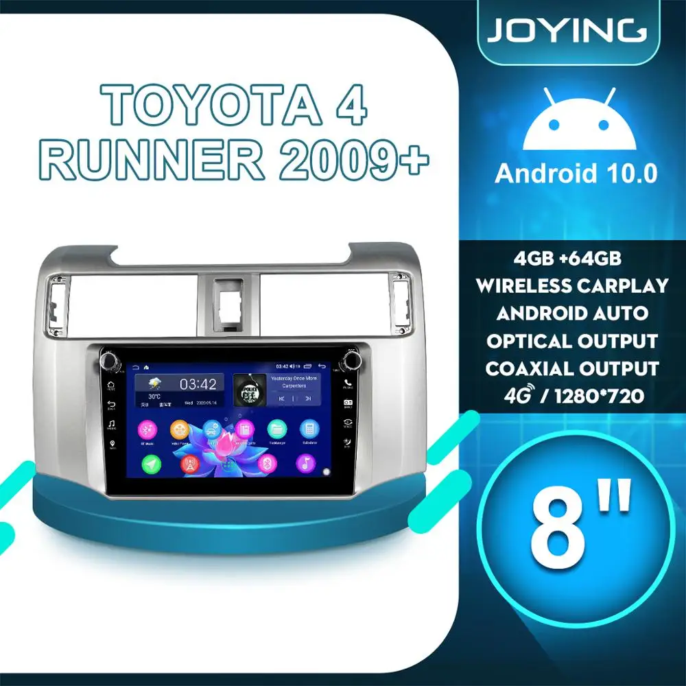 

Car Accessories 8" 2 Din Android Car Radio Stereo Autoradio Tape Recorder Multimedia Player Head Unit For Toyota 4 Runner 2009+