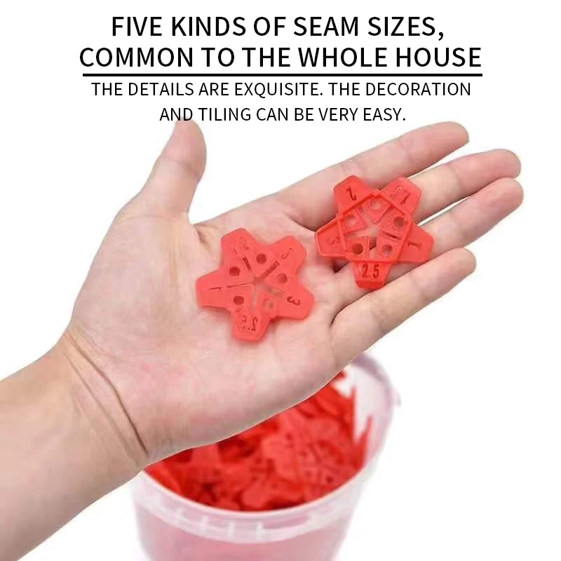 

150pcs/set Level Wedges Tile Spacers For Flooring Wall Tile Spacer Carrelage Tile Leveling System Leveler Locator Spacers Plier