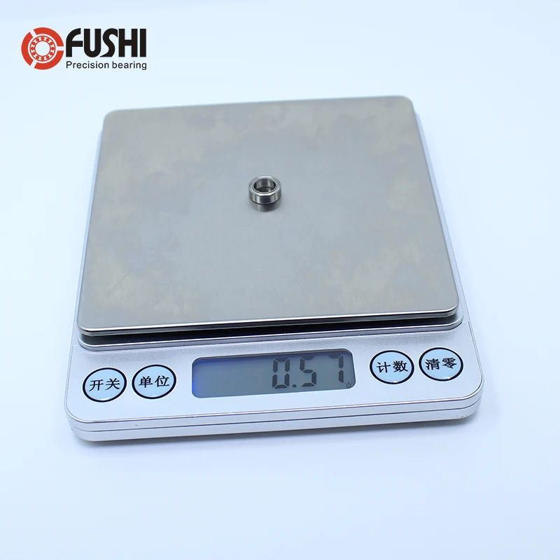 Подшипник R168ZZ ABEC-1 (10 шт.) 1/4 &quotx3/8&quot x1/8 &quotдюйм миниатюрный R168 ZZ Шариковые