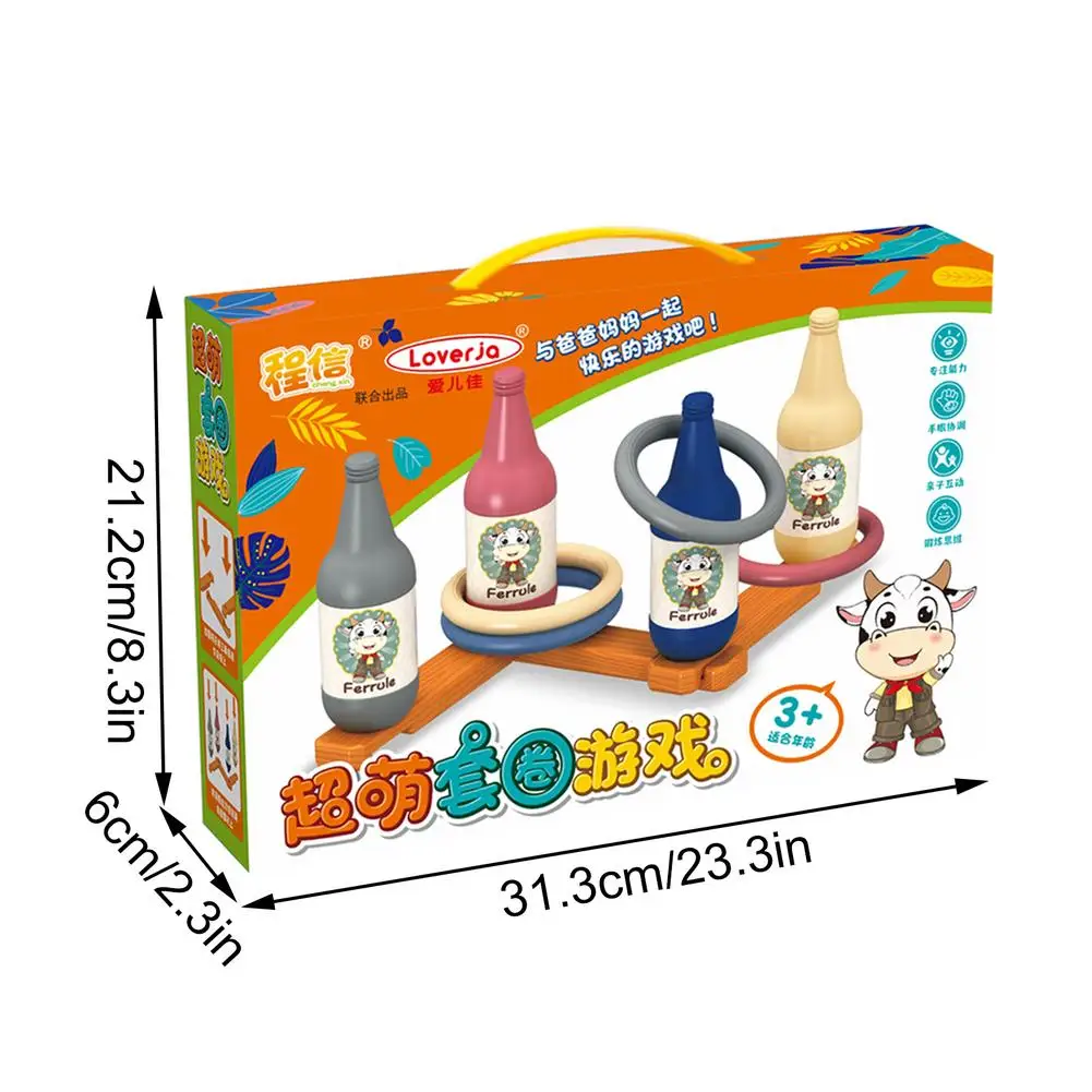 Throwing Toss Game Interactive Bottle With Greatly Stable Base Educational Toy Easy Assembly And Storage Pe | Игрушки и хобби