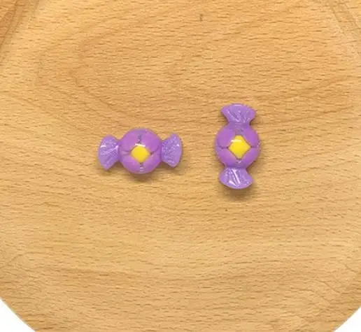 

Kawaii Candy Resin Flatback Cabochon Shape Simulation Food DIY Scrapbooking Embellishment Decoration Crafts