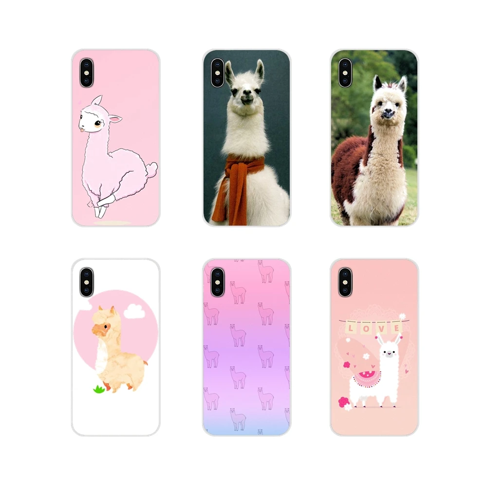 Аксессуары чехлы для телефонов Apple iPhone X XR XS 11Pro MAX 4S 5C SE 6S 7 8 Plus ipod touch 5 6 лама Альпака
