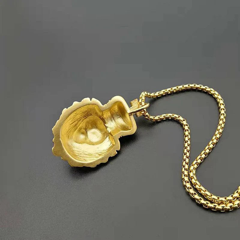 Ожерелье Стразы из нержавеющей стали в стиле хип-хоп украшение с декором папа