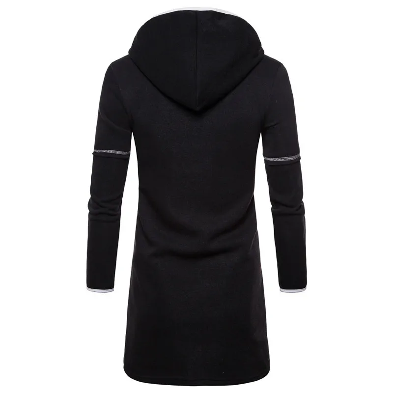 

Men's Wool Coat Winter Trench Coat Outwear Overcoat Long Sleeve Jacket 3 Colors
