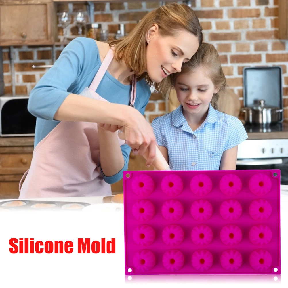 

3D Silicone Cake Molds DIY Baking Dish Bakeware Cookie Mould Dessert Pastry Cake Decorating Tool Kitchen Accessories