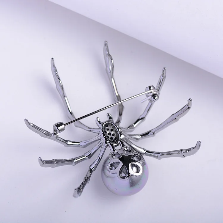 Брошь в виде черной вдовы насекомое булавка ювелирные изделия аксессуары для
