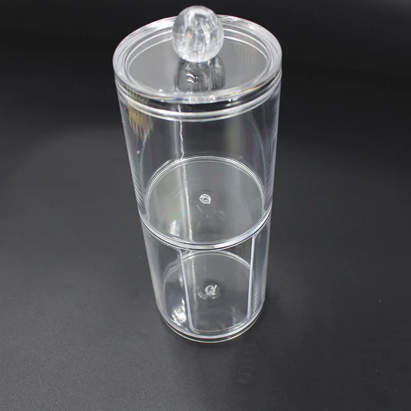 Акриловый Многофункциональный Круглый контейнер косметический Органайзер для