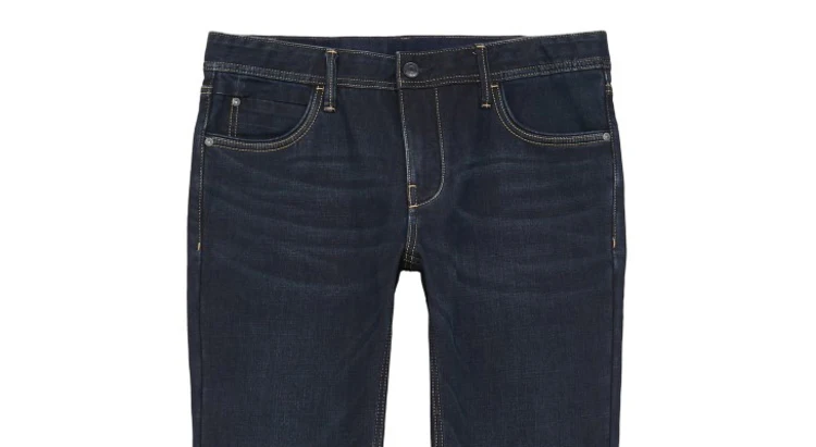 JackJones мужские зимние хлопковые Стрейчевые джинсы, теплые джинсовые штаны, мужская одежда 219332587