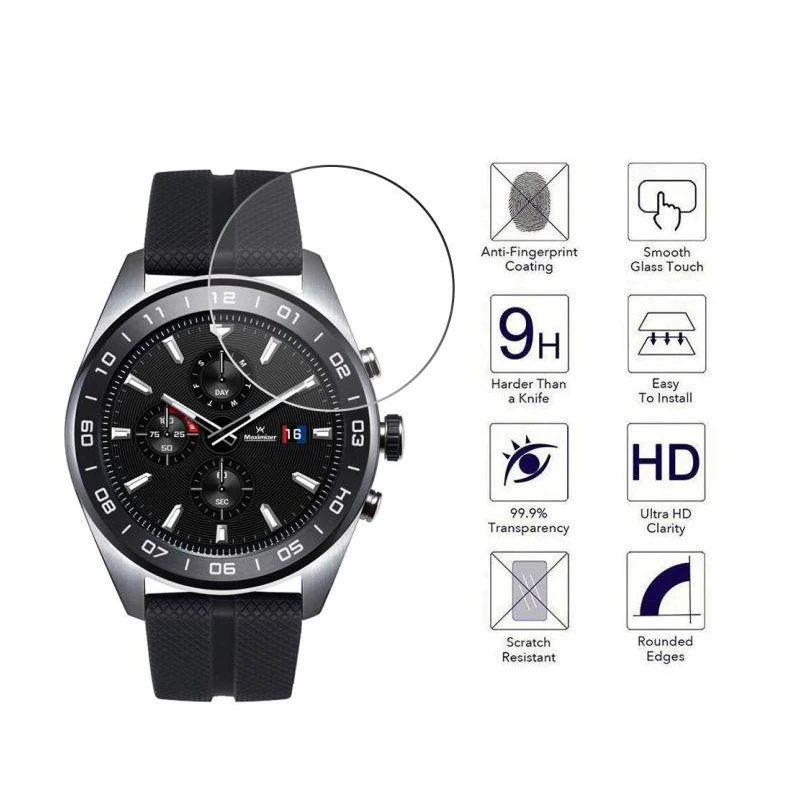 Защитное стекло 2.5D для LG W7 G Watch R W110 W150 защитная пленка из закаленного стекла 2 шт. |