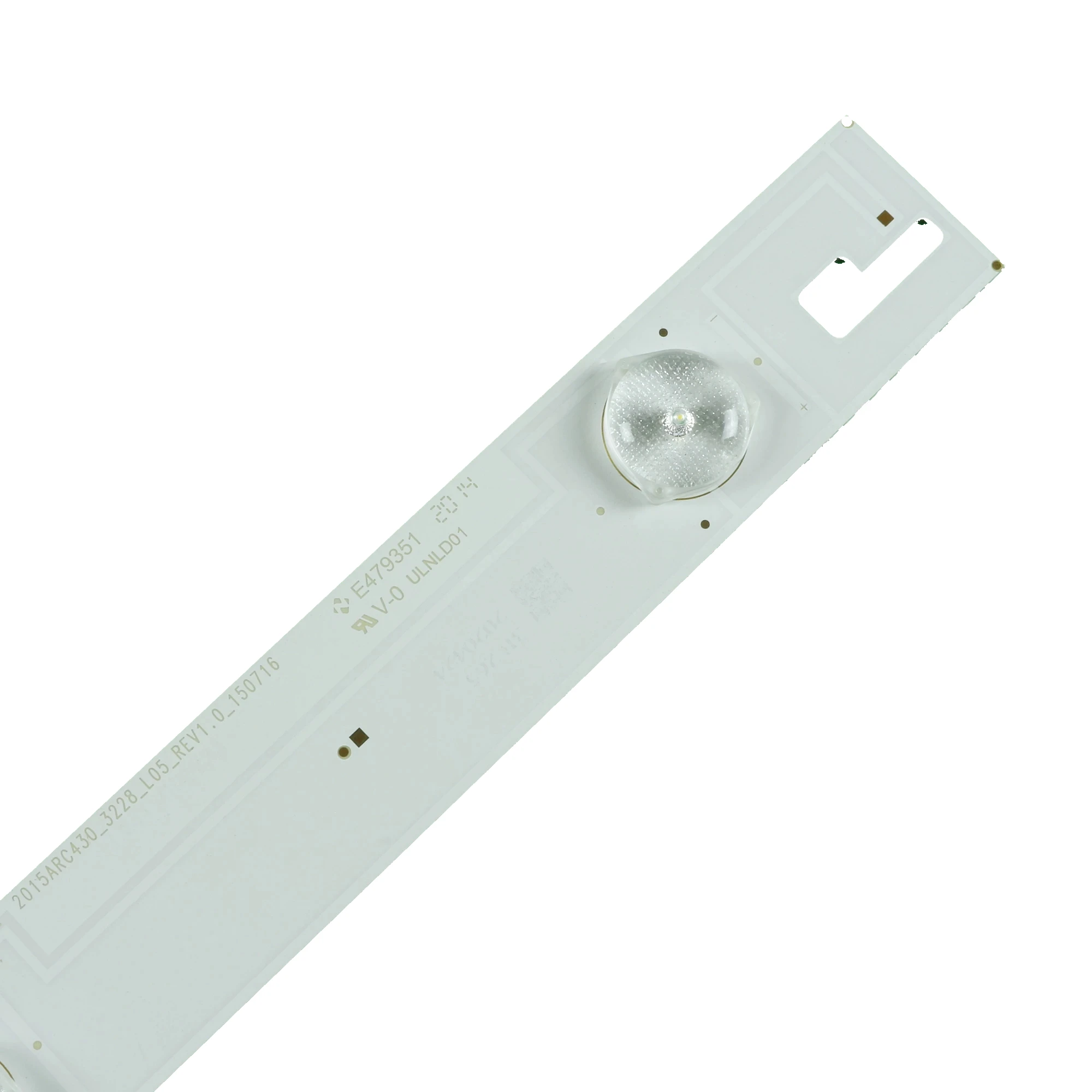 

1Set=10Pcs LED Backlight Strip for SamSung TV ZLE60600-AB 43GFB6627 2015ARC430_3228_R04 L05_REV1.0_150716 LM41-00174A LM41-00173