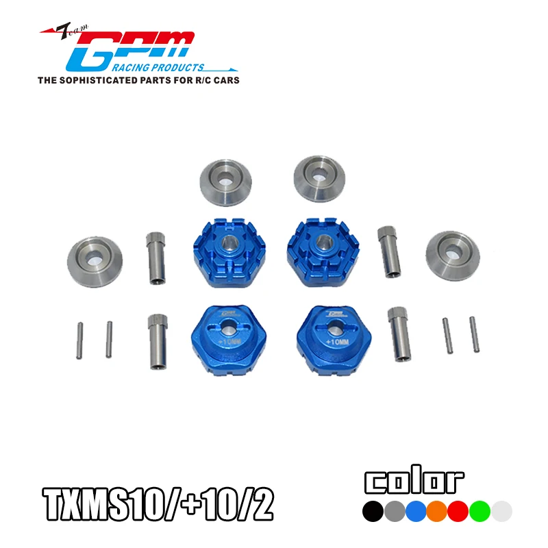 

CNC machined aluminum alloy dragon claw design thickened 10mm hexagonal coupling for TRAXXAS 1/10 MAXX MONSTER TRUCK