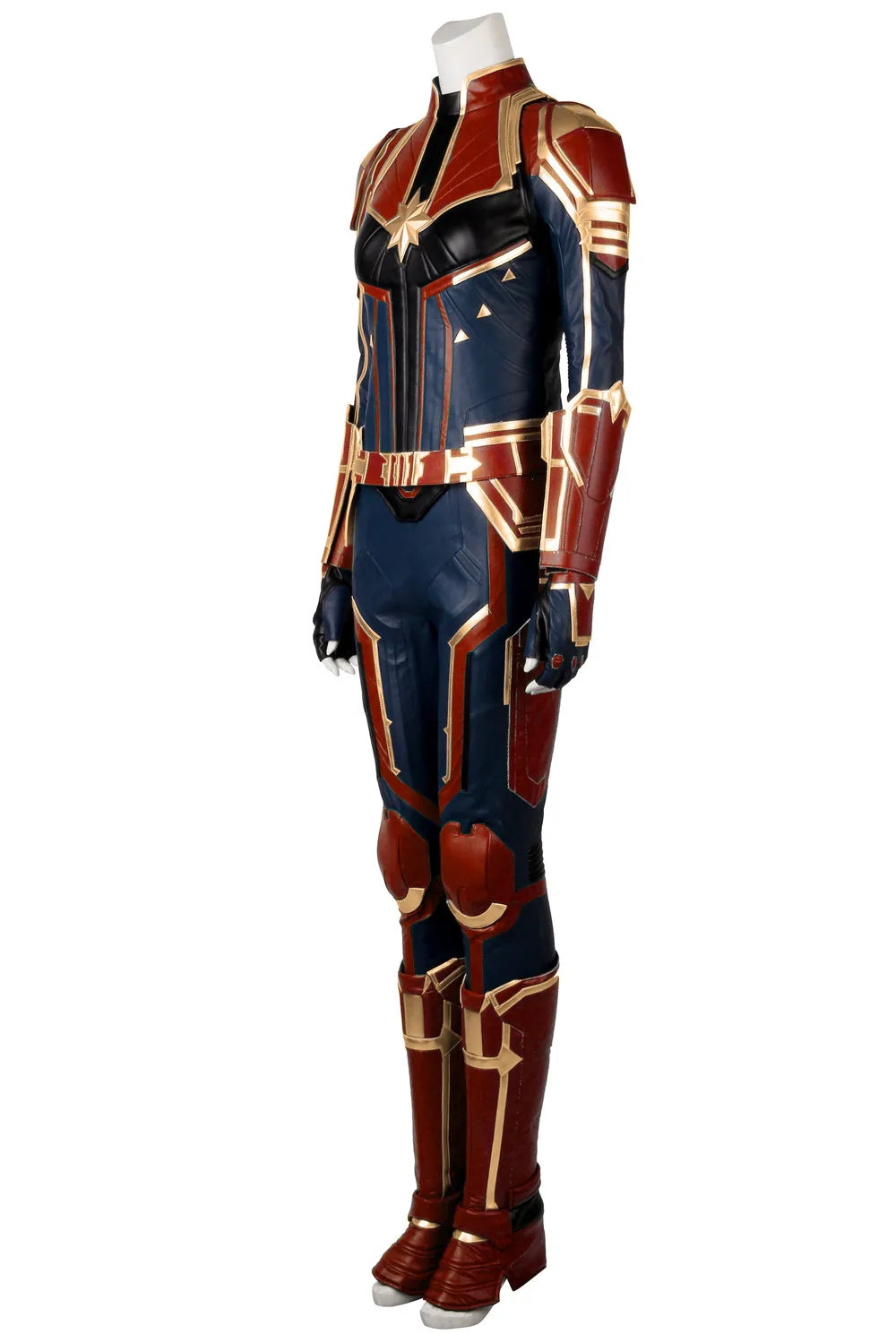 Костюм капитана Марвел для косплея Carol Danvers костюмы супергероя для Хэллоуина Ms. Marvel комбинезон для косплея COSPLAYONSEN
