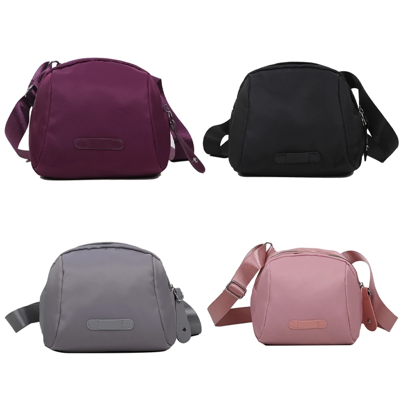 

Ladies One Shoulder Messenger Bag Messenger Nylon Solid Color Leisure Outdoor Shopping Travel Goods