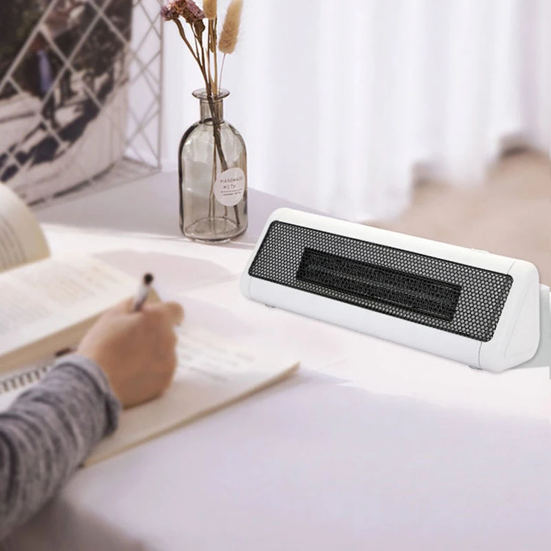 Электрический обогреватель настольный вентилятор мини удобный подогреватель