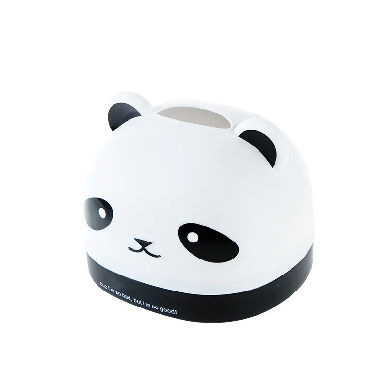 

Fashion Panda Cartoon Box Tissue Box Desktop Paper Tube Household Paper Towel Napkin Box 16.5*14.5*13cm
