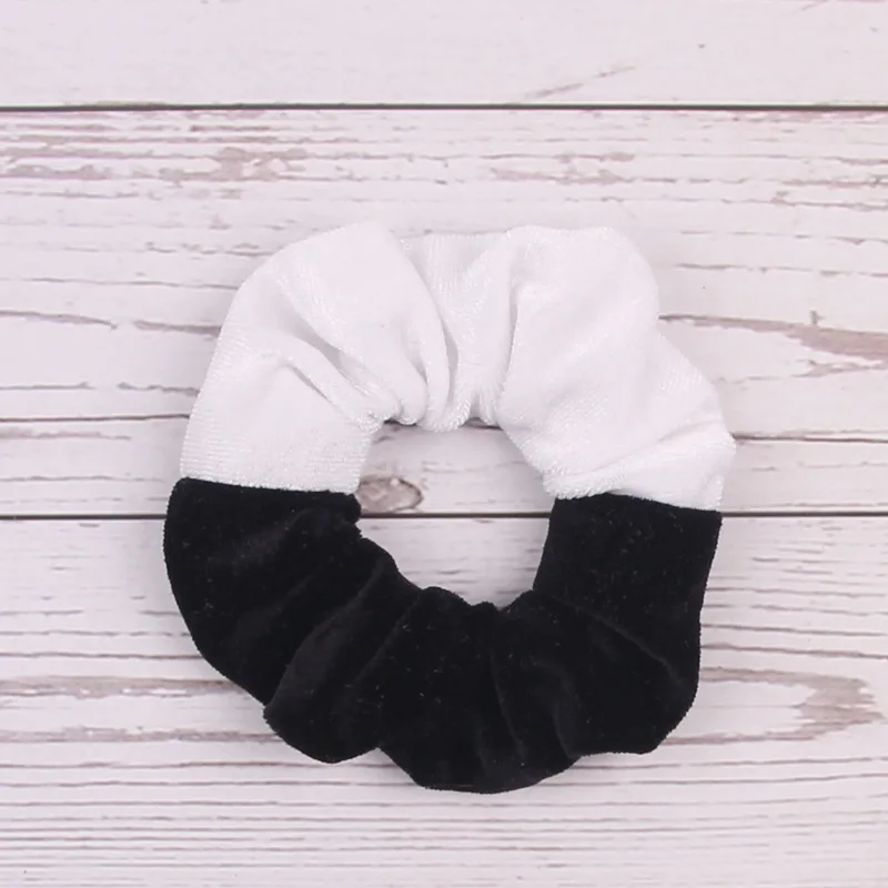 Новая женская резинка для волос аксессуары бархатная Золотая Бархатная ткань