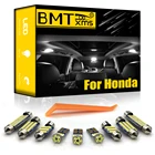 BMTxms Canbus для Honda Insight Prelude паспорт пилот FitДжаз Ridgeline элемент водить автомобиль интерьера светильник фонарь освещения номерного знака