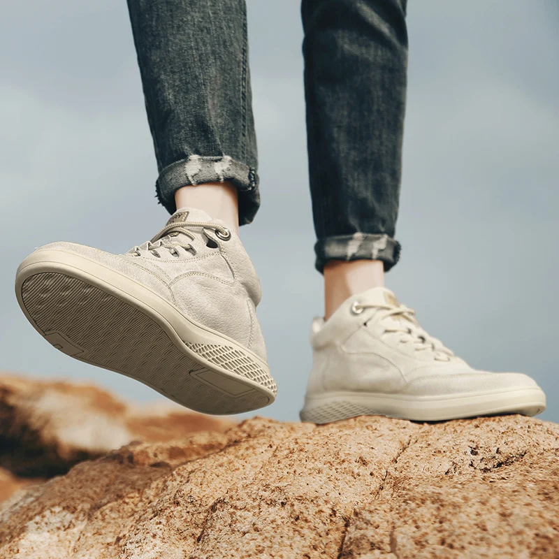 

Shoes Men Casual Sneakers Men Casual Mens Causal Shoes Fashion Leisure Sport Hot Sale Flat Sports Male Shoe Leather Black Man