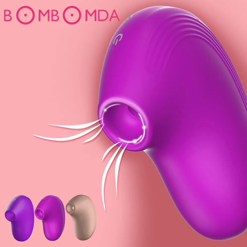 Вагинальный вибратор 10 скоростей для орального секса Стимуляция клитора Женский