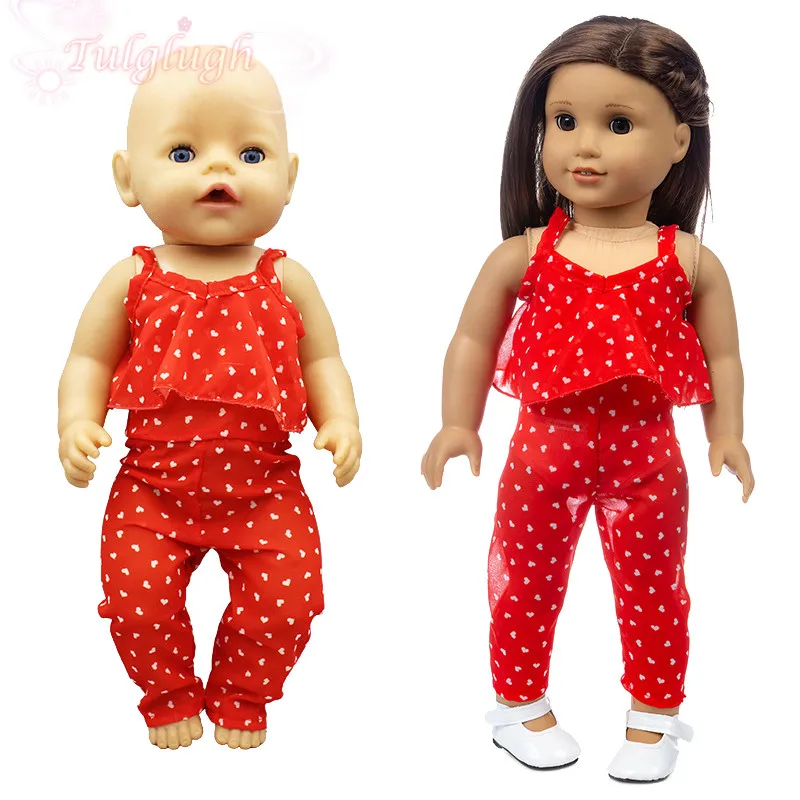 

Костюм для куклы «Красный рис», 18 дюймов, 43 см