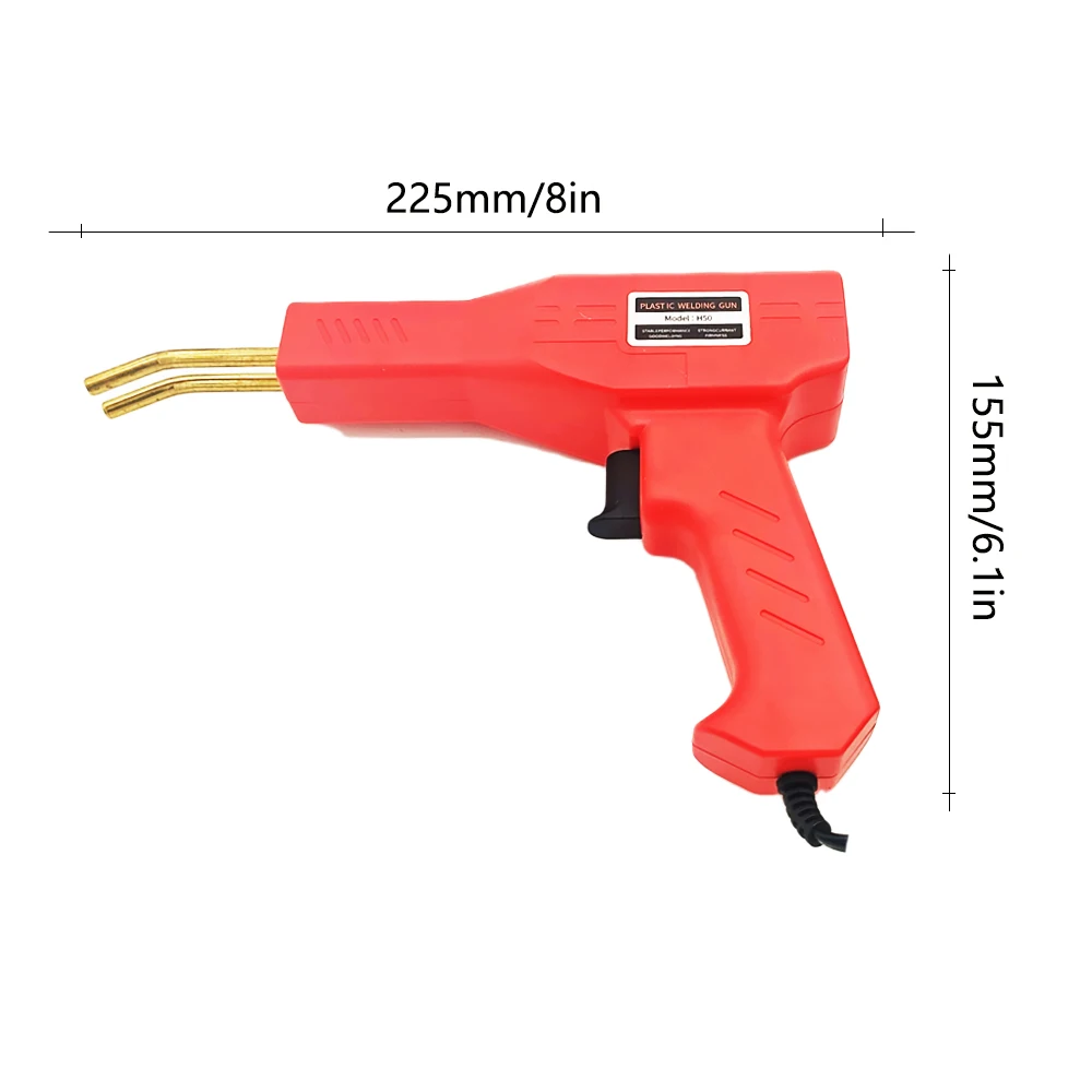 Удобный пластиковый сварочный аппарат горячий степлер паяльник для