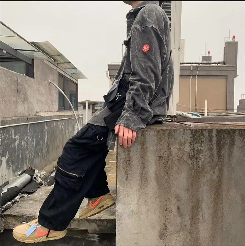 

New Cav Empt Distressed Faded Denim Shirts Men Women Jacket 1:1 High-quality Vintage Shirt Cavempt Shirts