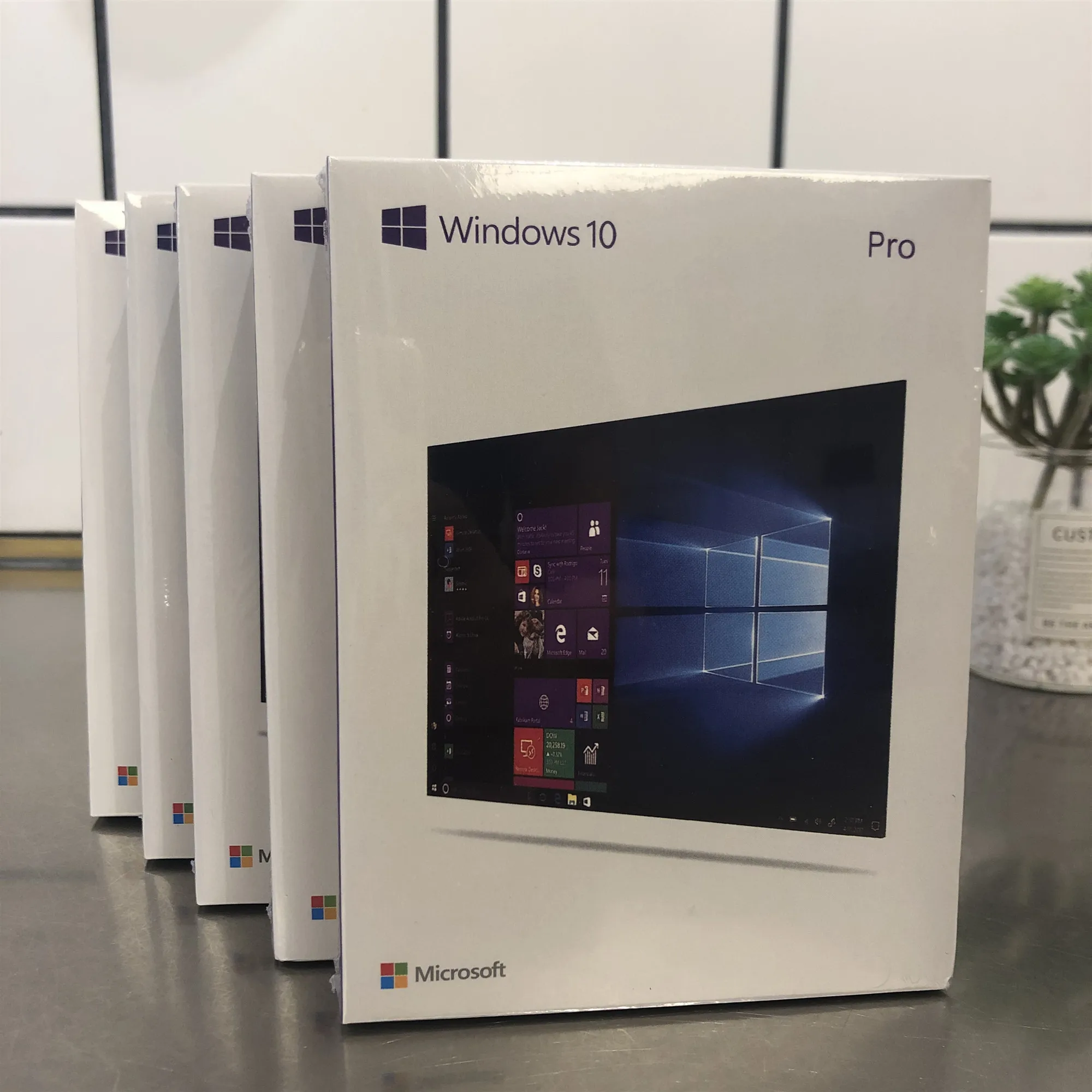 Microsoft Windows 10 Pro OEI 32-64bit ключ продукта USB Английский | Электроника