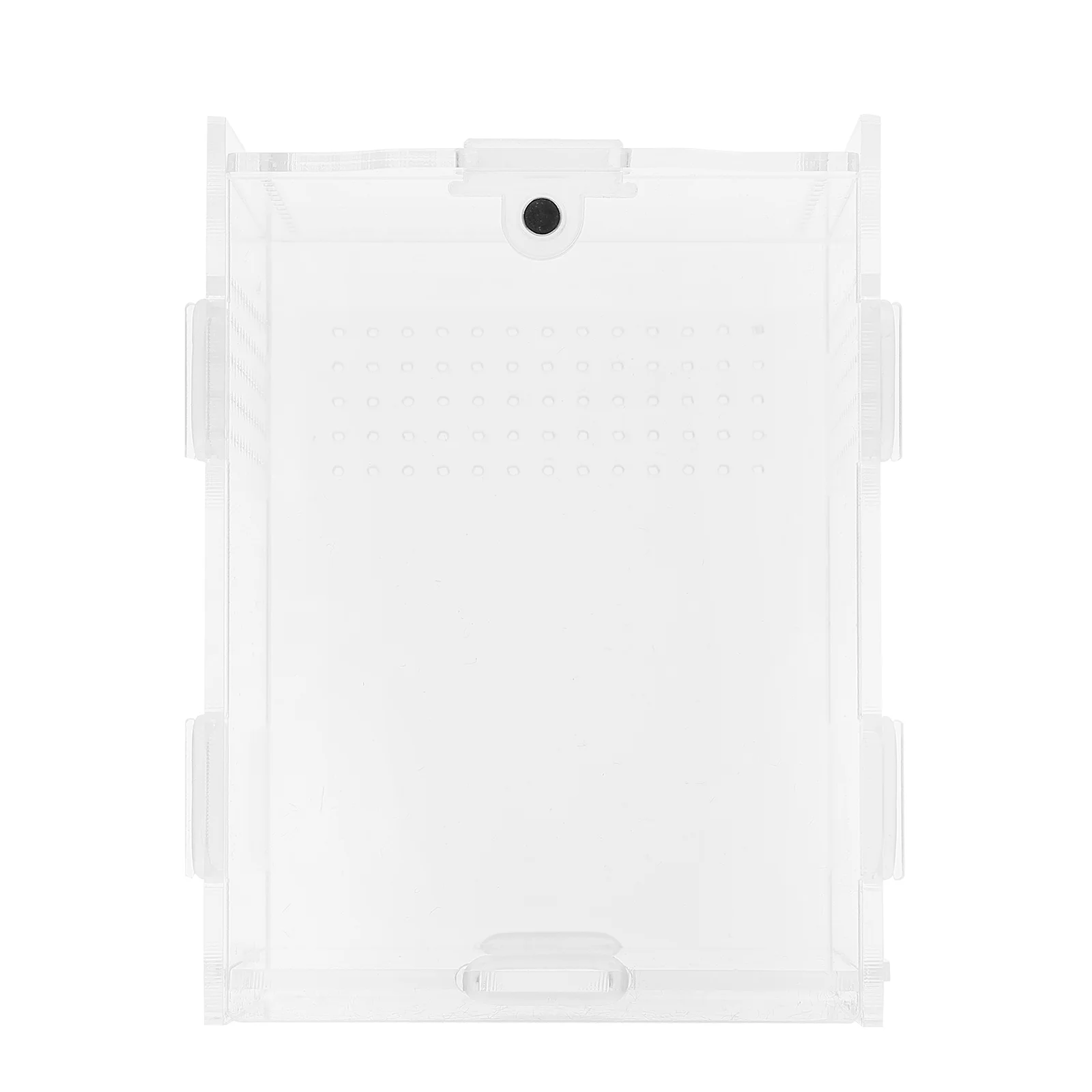 

1Pc Clear Reptile Box Simple Climbing Pet Breeding Box Reptile Transparent Case