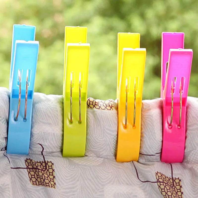 

Пластмассовые прищепки для одежды, зажим для прачечной зажимов, 4 шт.