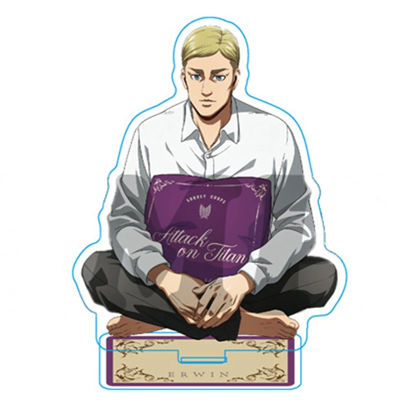 Аниме Обувь для косплея по аниме атака на Титанов акриловая модель подставке