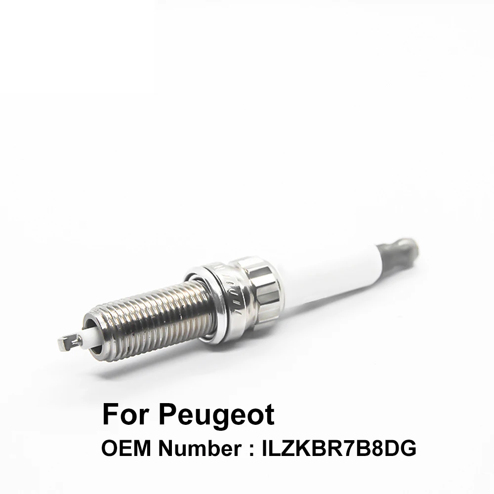 

Платиновая Свеча зажигания для Peugeot 207 CC 3008 OE ILZKBR7B8DG (упаковка из 4)