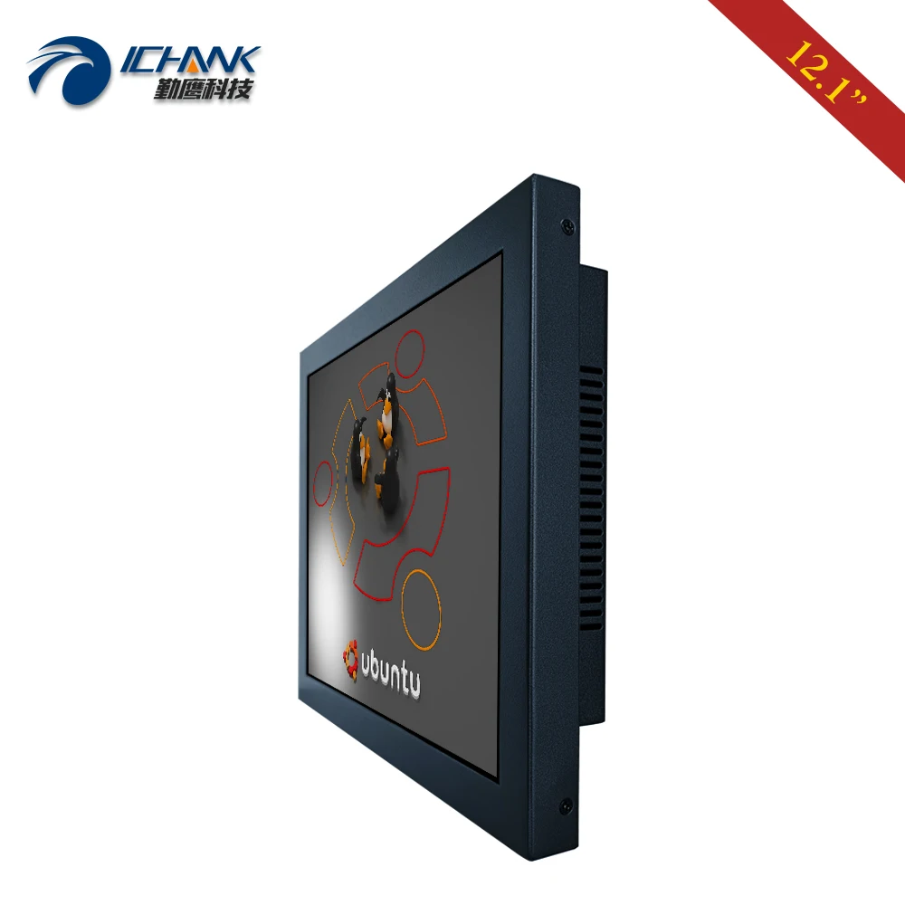 ZB120TC-592L/12 1 дюймов 1024x768 HDMI USB металлический чехол поддержка Linux Ubuntu Raspbian Debian OS