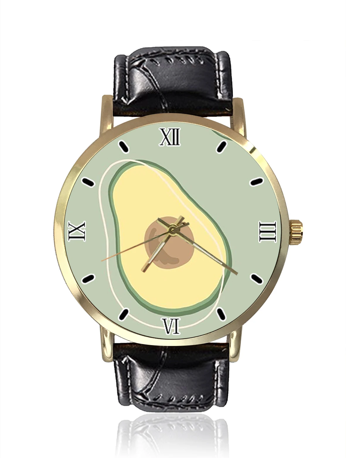 

2021 Men's Minimalist Fashion Quartz Watch Leather Belt Quartz Elegant Ultra Thin Watch Business Clock Simple Design Fa